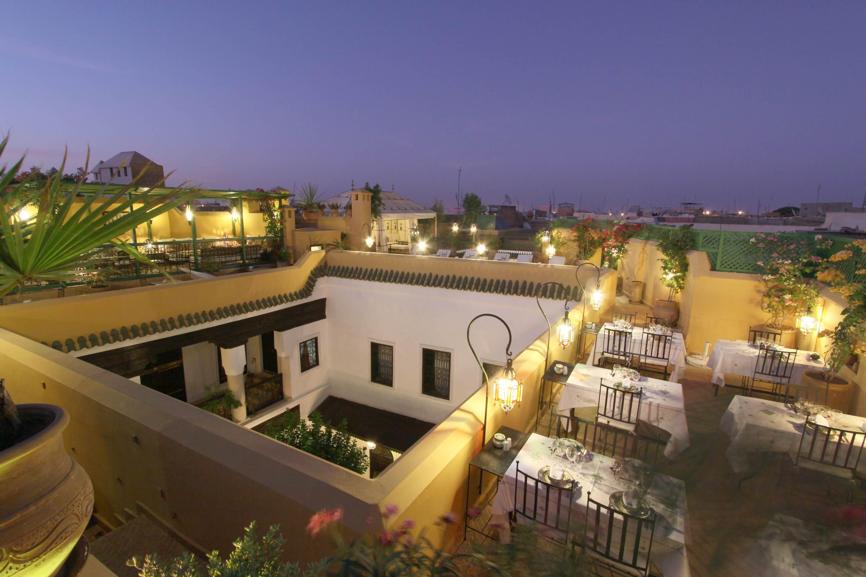 Riad Karmela Marrakesh Restaurante foto